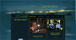 Desktop Screenshot of cembrano.it